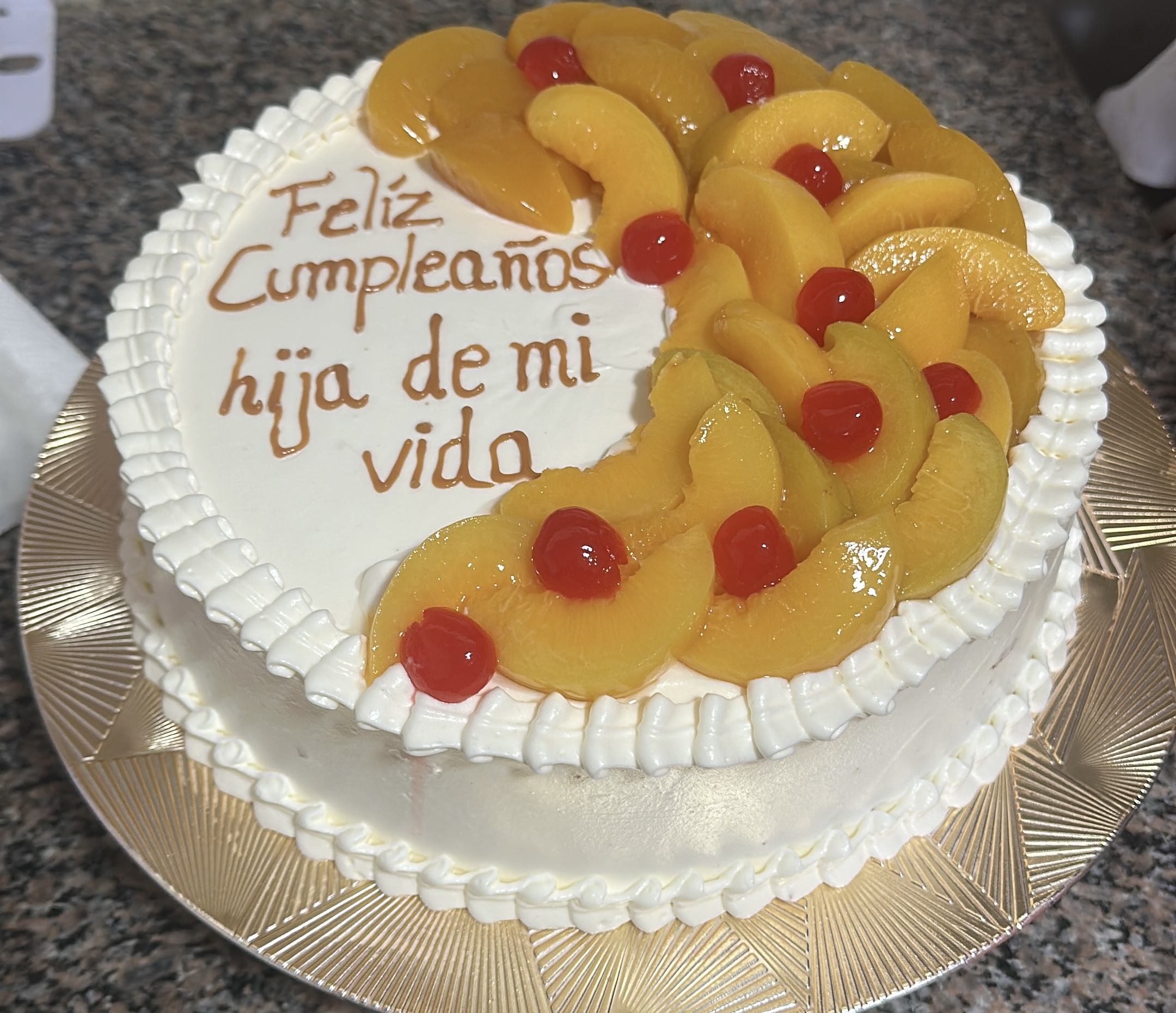 3 leches de durazno 