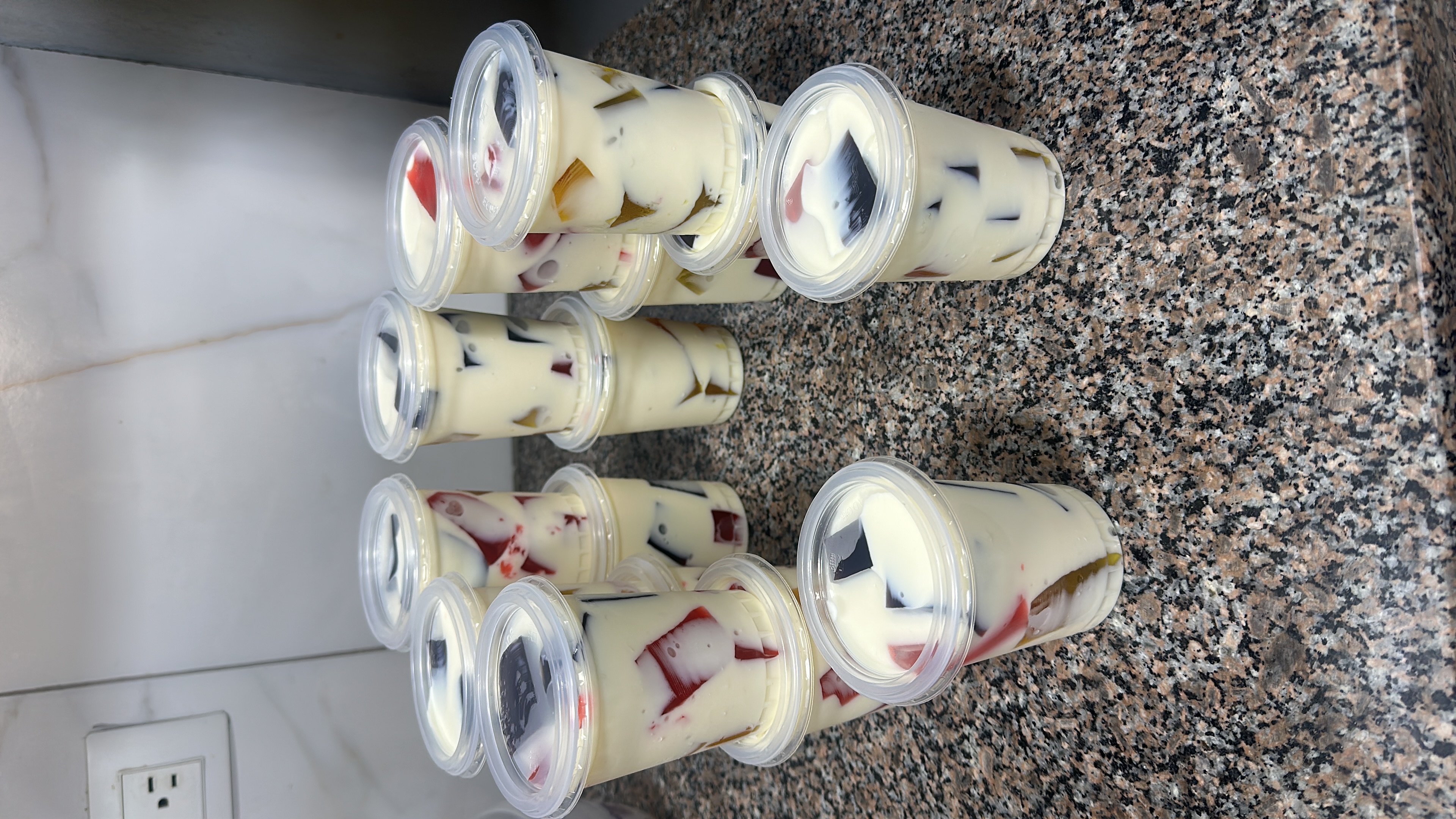 Vasitos de mosaicos 